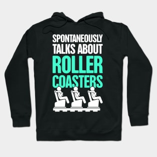 Roller Coaster Theme Park Thrill Ride Hoodie